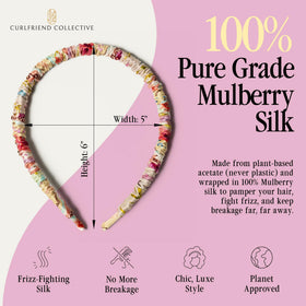 Curlfriend Collective side profile highlighting comfort curve that prevents headaches