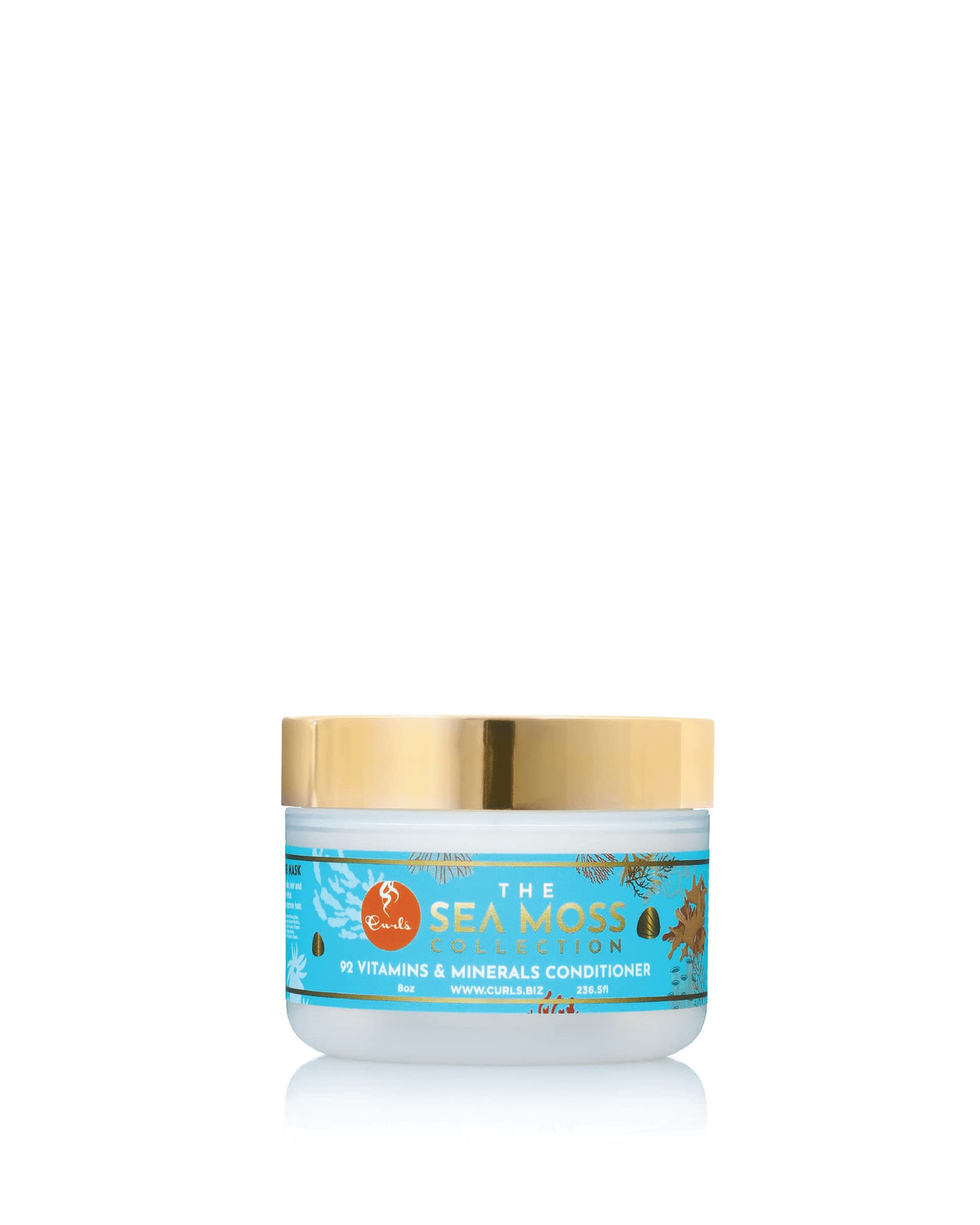 CURLS front packaging showing product and benefits for hydrated curls