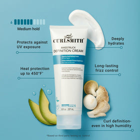 CURLSMITH close-up cream texture highlighting smooth application