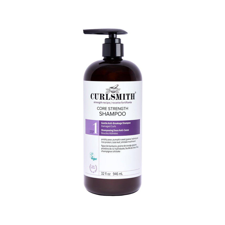 CURLSMITH front bottle showing product and 32 oz size benefit