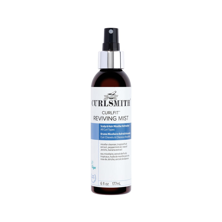 CURLSMITH front bottle showing CurlFit packaging and benefits