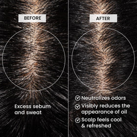 CURLSMITH mist texture illustrating lightweight coverage and no residue