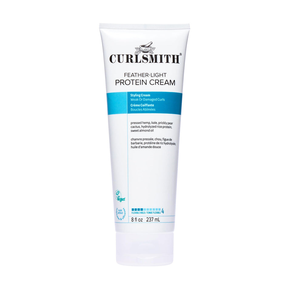 CURLSMITH front packaging showing product benefits and clean design