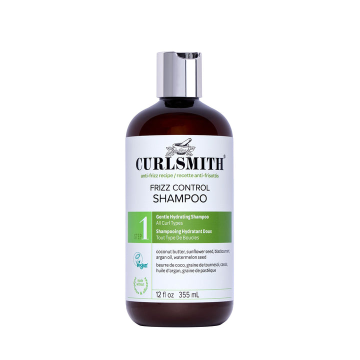 CURLSMITH front bottle view showing packaging and benefits