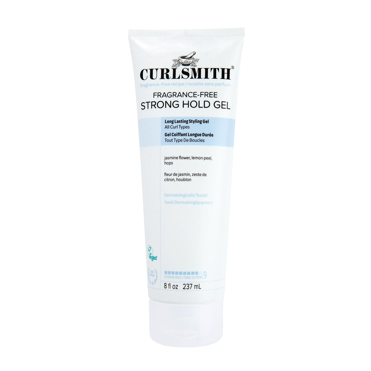 CURLSMITH front packaging 8 oz showing product and brand benefits