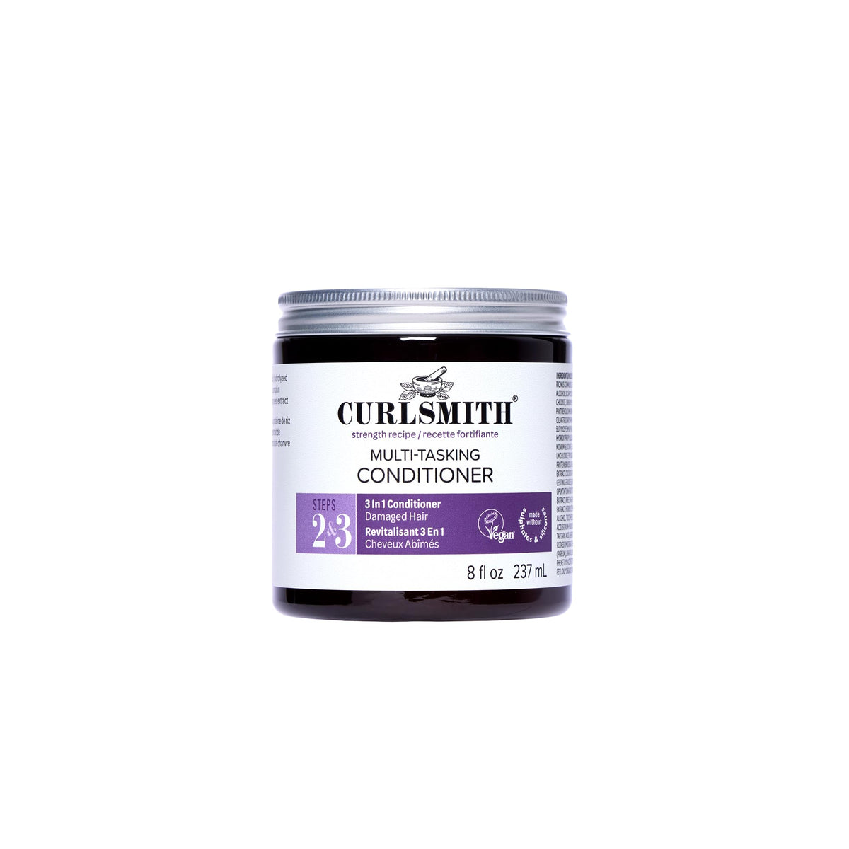 CURLSMITH front packaging showing 8 oz bottle and product name for easy identification