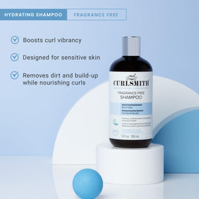 CURLSMITH plant-derived ingredients visual emphasizing natural hydration