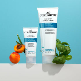 CURLSMITH outdoor shot showing humidity-proof curls and confidence