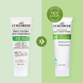 CURLSMITH 32 oz size comparison showing value and refill capacity