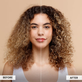 CURLSMITH creamy lather texture demonstrating gentle foam benefit