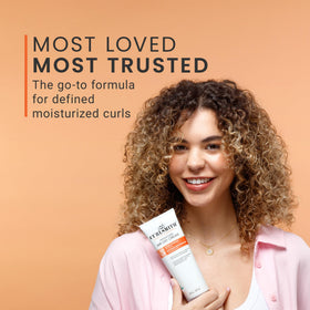 CURLSMITH ingredients label close-up showing clean formula benefit