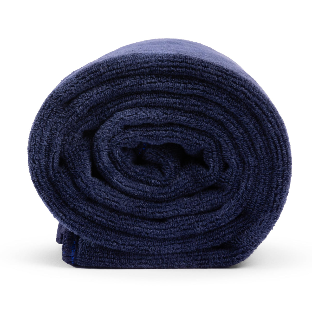 Curly Girl towel in use on wet curls reducing friction and improving definition