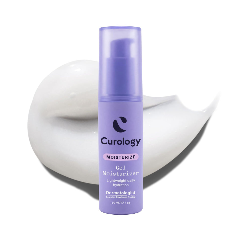 Curology front packaging showing product and clean design benefits