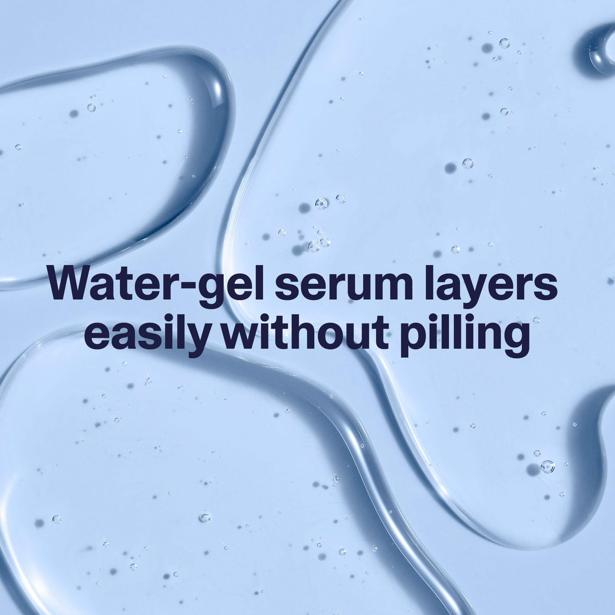 Curology serum texture on hand showing lightweight hydration and spreadability