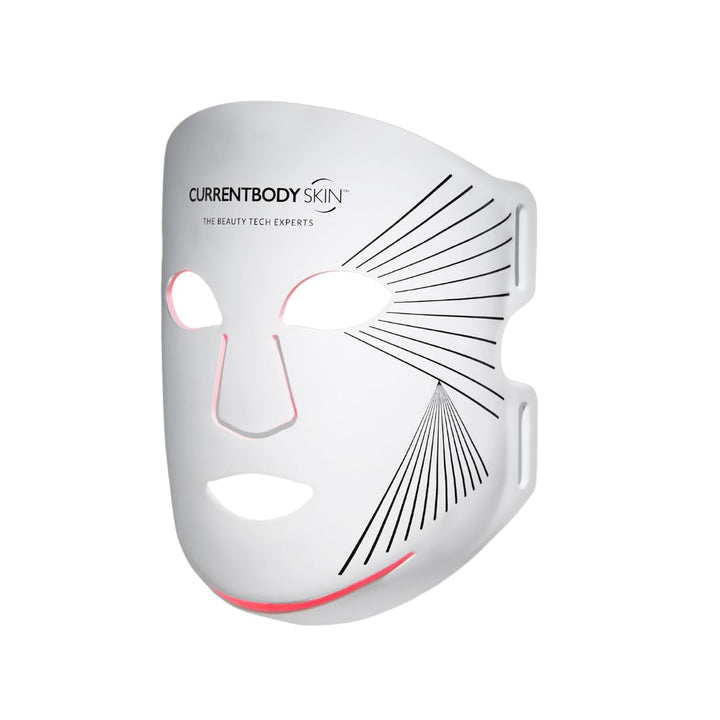 CurrentBody Series 2 front view showing full-face LED coverage and comfortable fit
