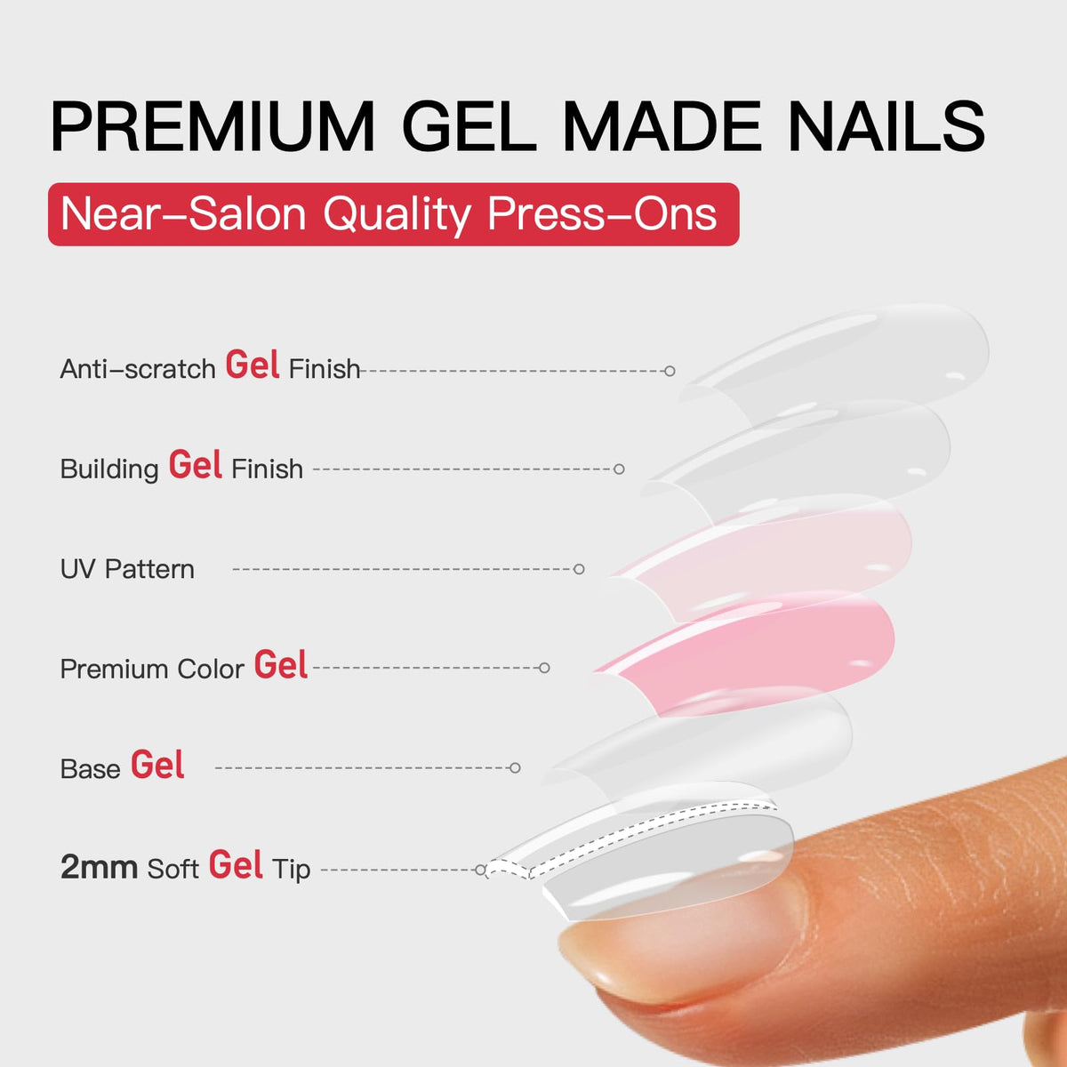 CurvLife lifestyle image of woman wearing nails for polished appearance