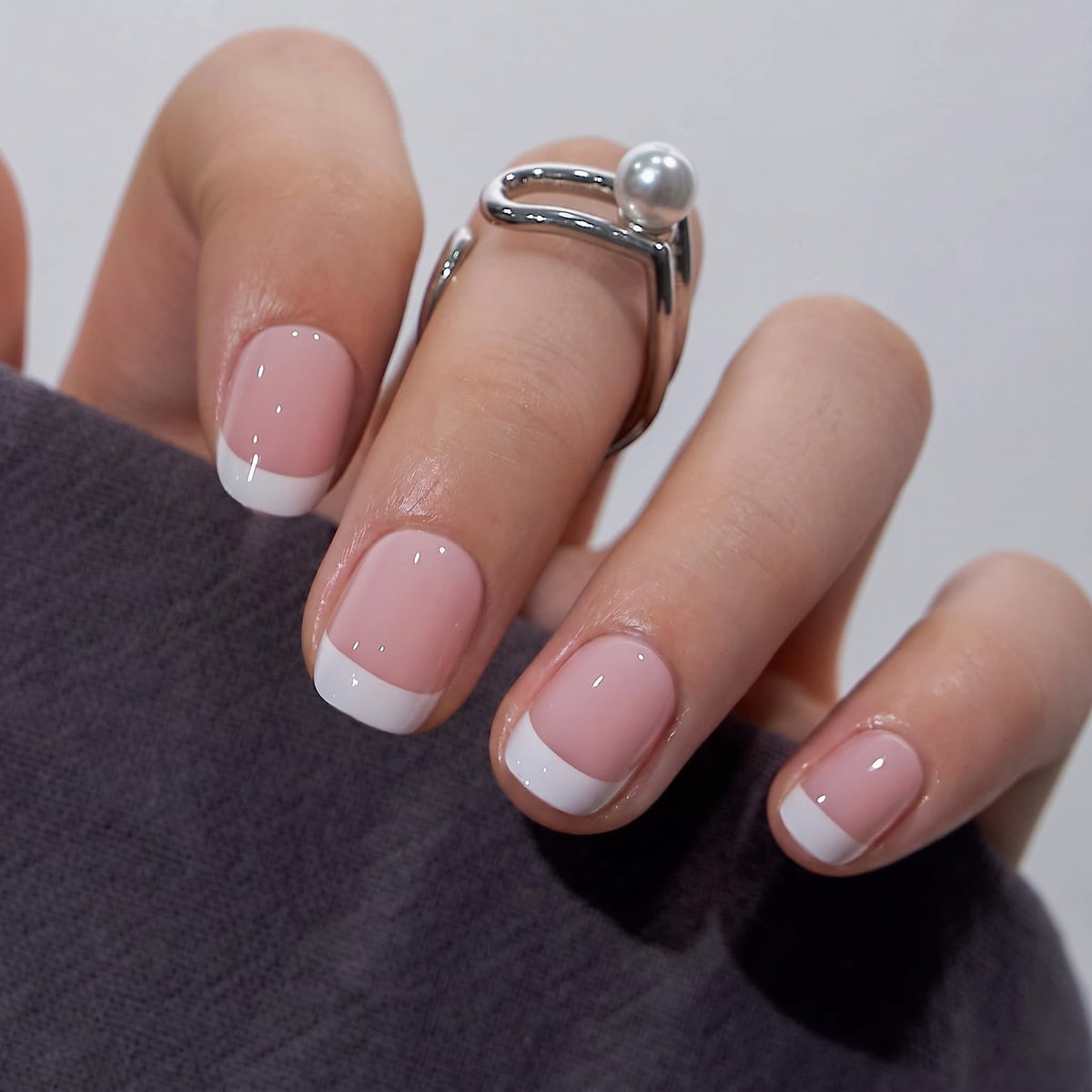 CurvLife front packaging with ballet solo nails showing polished salon look