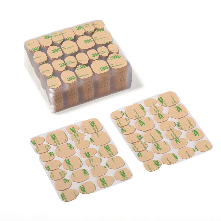 CurvLife front packaging showing 50 adhesive tabs and sizes for easy selection and value