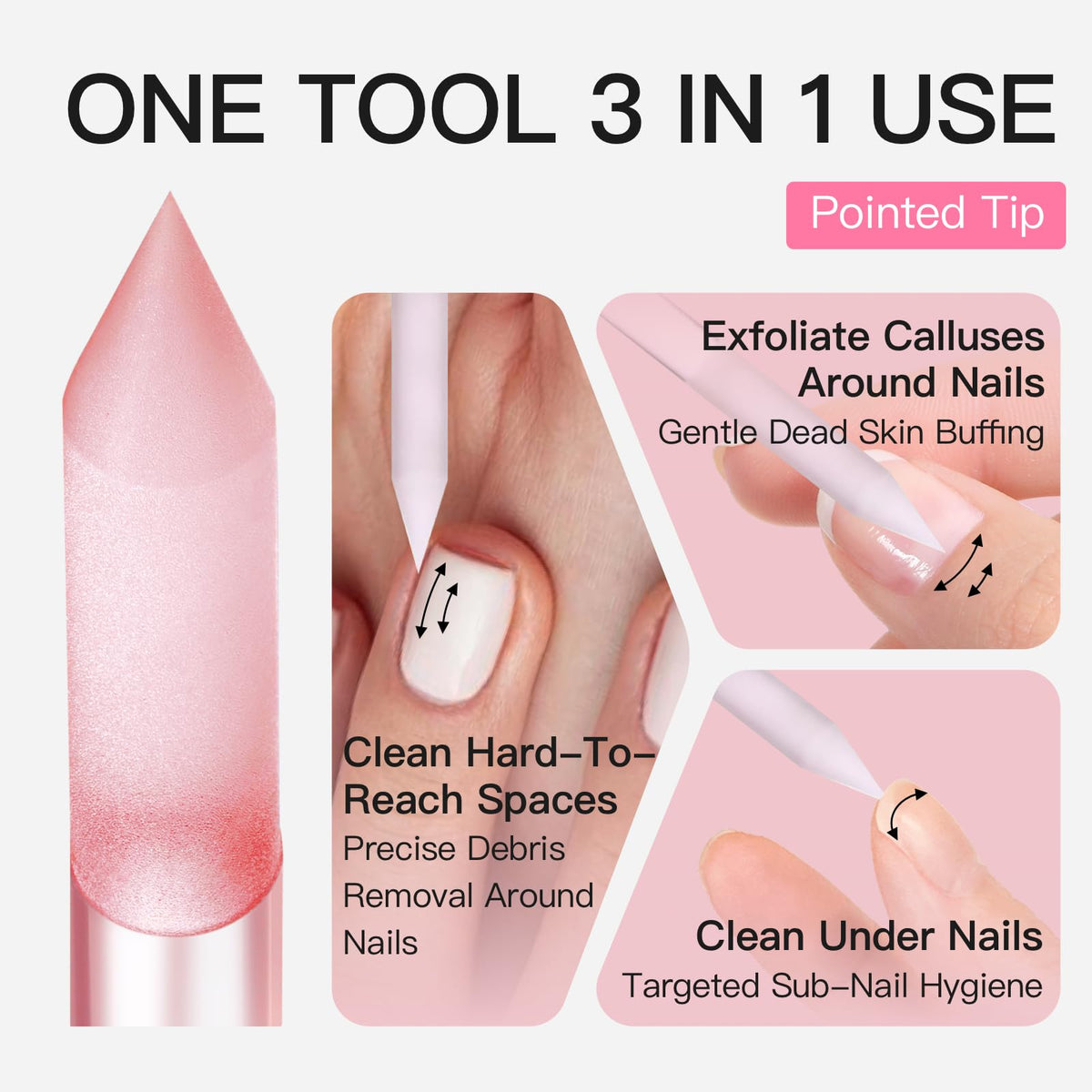 CurvLife kit in use applying press-on nail for quick salon-style results