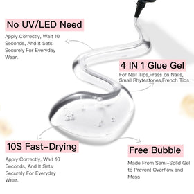 CurvLife pinpoint remover applicator tip highlighting targeted glue dissolution
