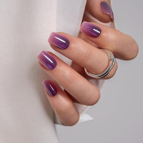 Close-up of CurvLife soft gel texture highlighting glossy durable finish