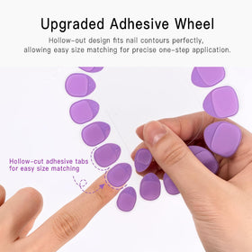 CurvLife application in hand demonstrating clean placement and quick use benefit