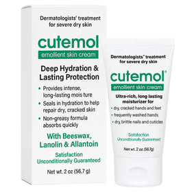 Cutemol front packaging 2 oz tube showing clear brand and compact travel benefit