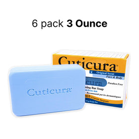 Cuticura single 3 oz bar close-up showing smooth texture and purity