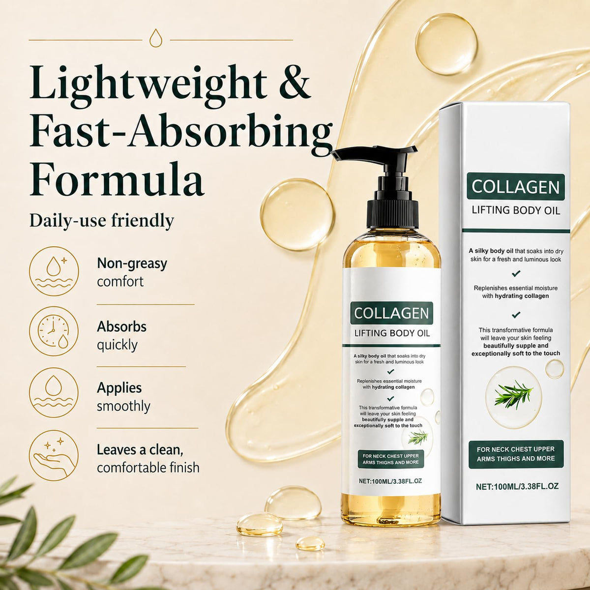 CWYRLTKA pump dispense in hand demonstrating easy post‑shower application