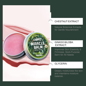 CXDFTL open jar close-up texture illustrating light, absorbent balm