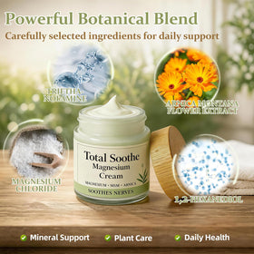 cxuhui closeup ingredient label highlighting magnesium and nutrient benefits