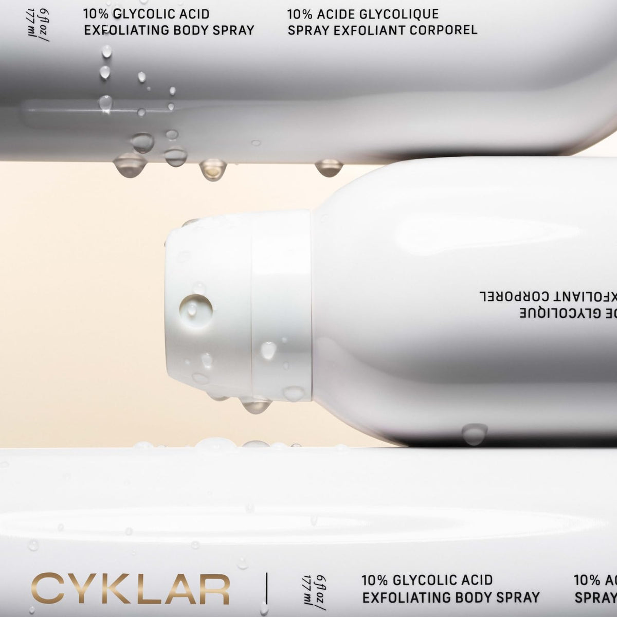 CYKLAR smooth skin comparison after use showing refined texture and hydration