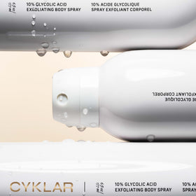 CYKLAR smooth skin comparison after use showing refined texture and hydration