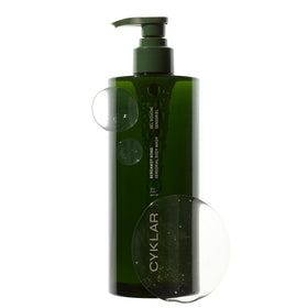 CYKLAR bottle front view showing bergamot bond scent and hydrating appeal
