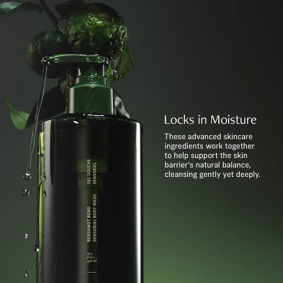 CYKLAR label detail displaying ingredient focus and moisture-locking benefits