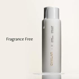 CYKLAR lotion spread on arm illustrating immediate softening and non-greasy finish