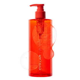 CYKLAR front bottle showing Naked Neroli label and elegant packaging benefit: clear product identity