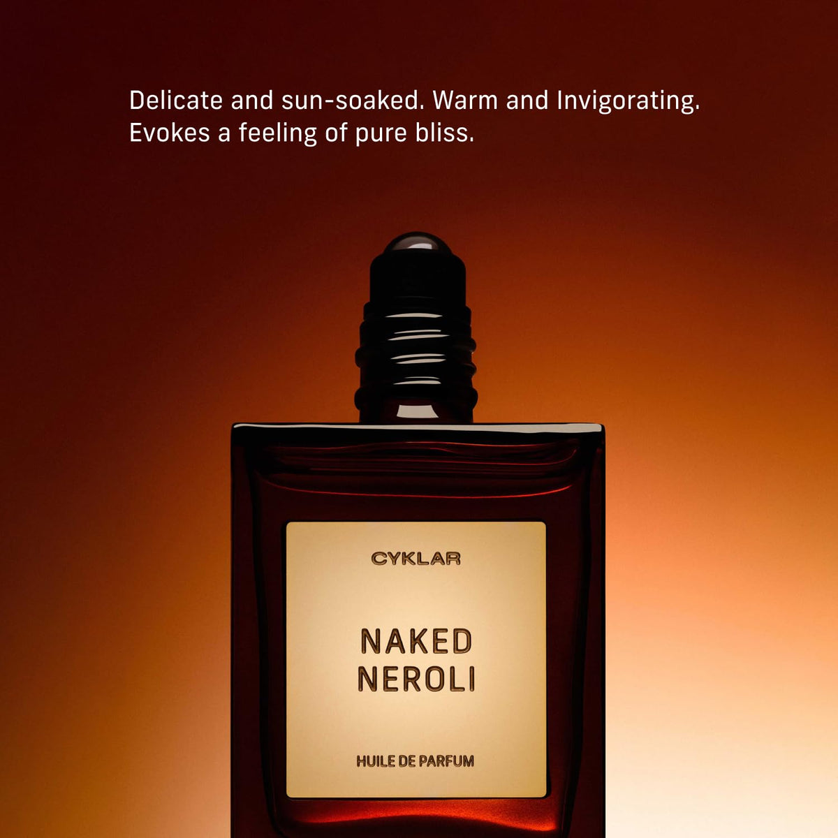 CYKLAR oil texture droplet on fingertip highlighting smooth, concentrated formula