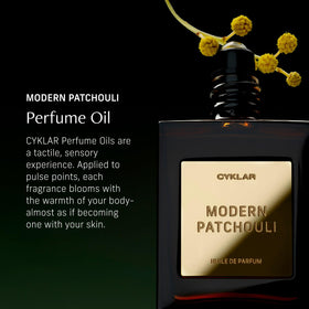 CYKLAR roll-on applicator detail for precise, no-waste fragrance application