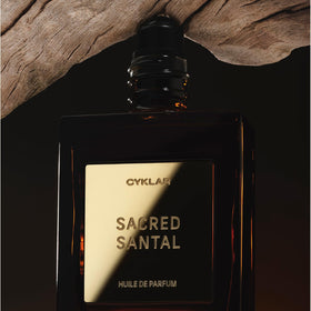 CYKLAR Sacred Santal tucked in purse travel setting showing easy touch-up benefit on the go