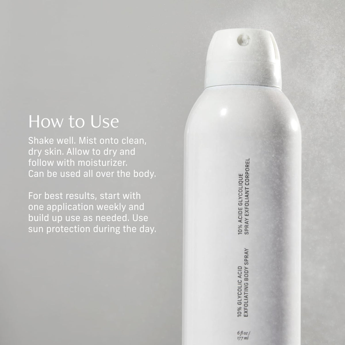 CYKLAR bottle held in hand showing 6 fl oz scale for portability and travel