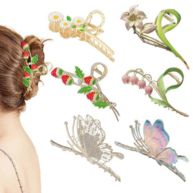 cysincos front packaging showing six decorative metal clips and variety
