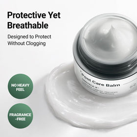 DA EFFECT product applied on hand demonstrating soothing hydration benefit