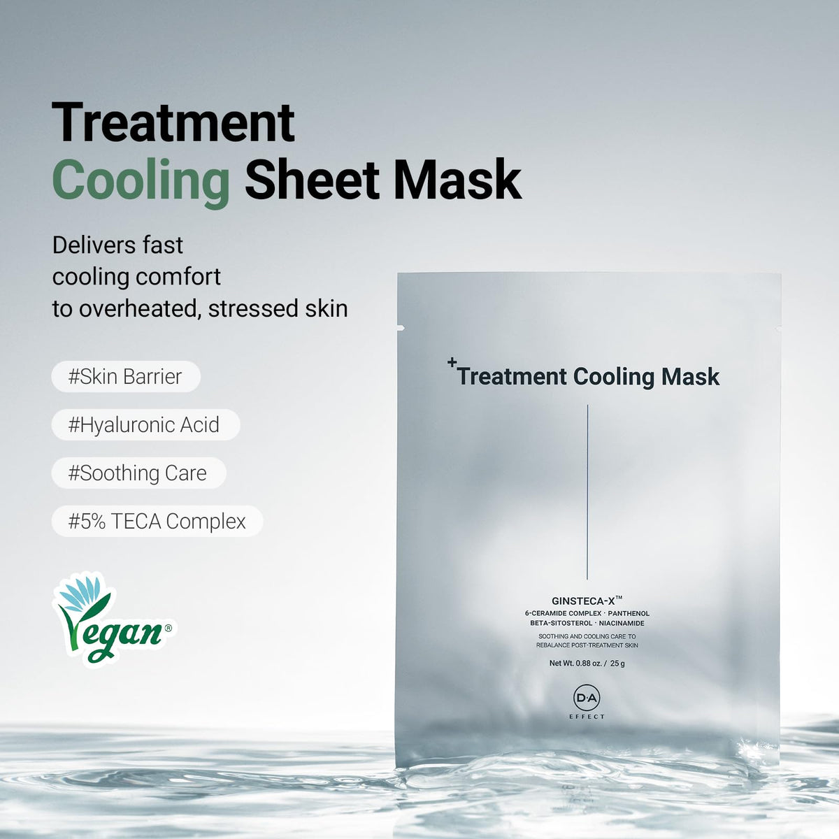 DA EFFECT sheet close-up texture highlighting cooling fiber and comfort