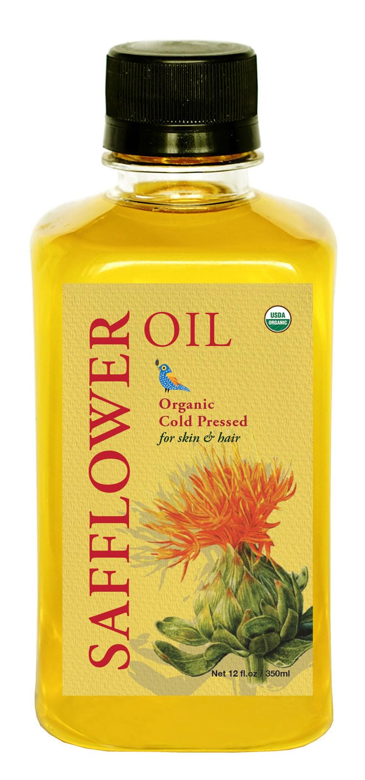 DAANA front label view showing USDA organic seal and product benefits