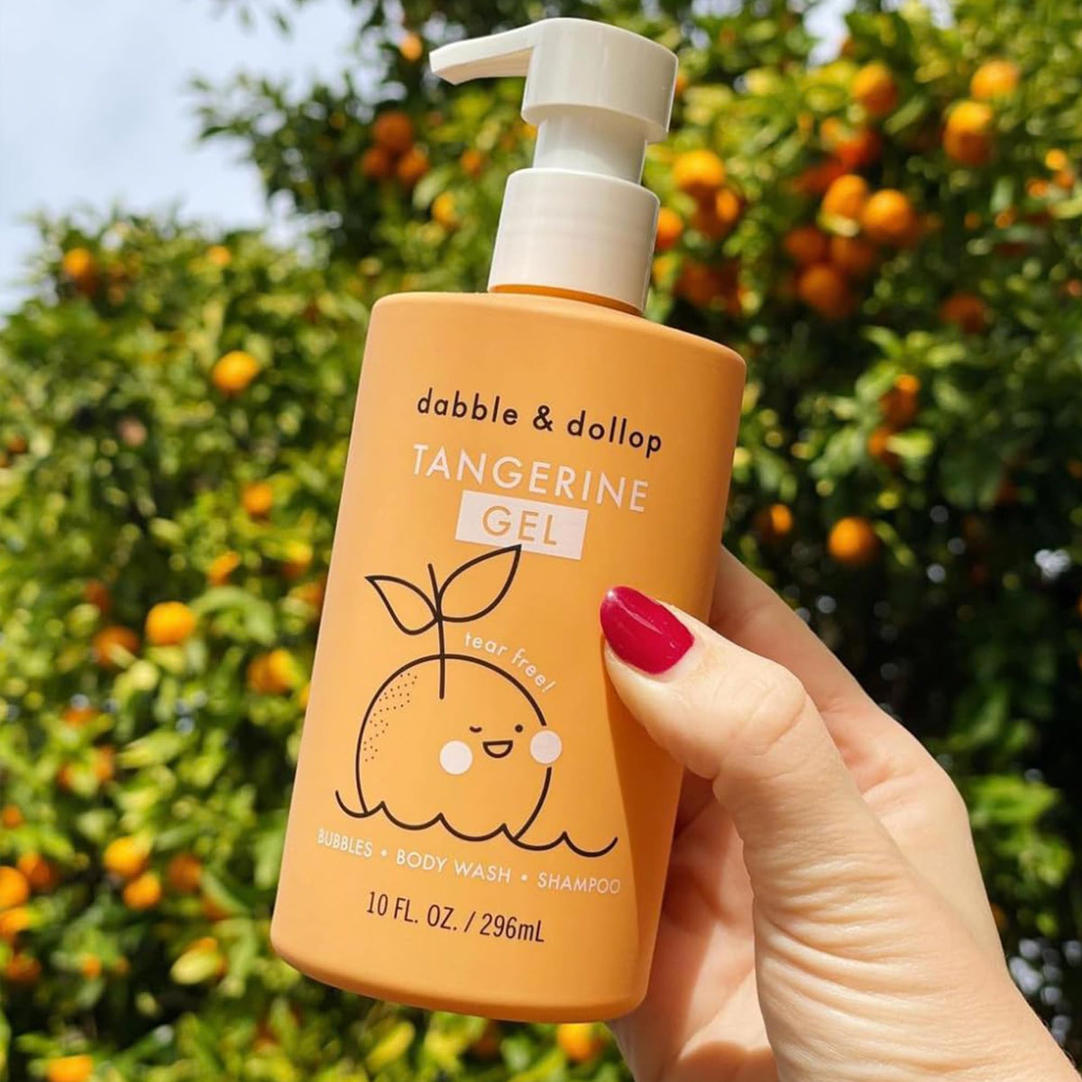 Child enjoying bath with Dabble & Dollop for calmer, happier routines