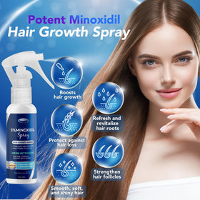 DABIDA applied to scalp showing targeted coverage and ease