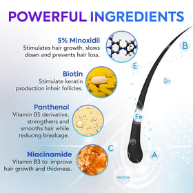 DABIDA bottle label detail showing active ingredients and clarity benefit