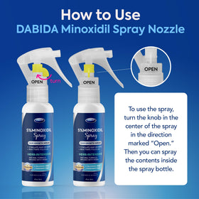 DABIDA serum drop texture demonstrating lightweight absorption benefit