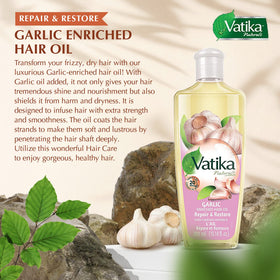 Person massaging Dabur Vatika into scalp to boost nourishment and manageability